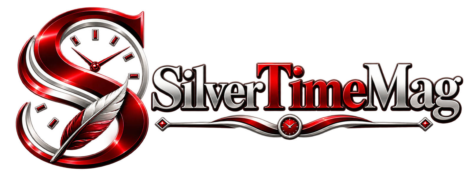 SilverTimeMag.com Site Logo